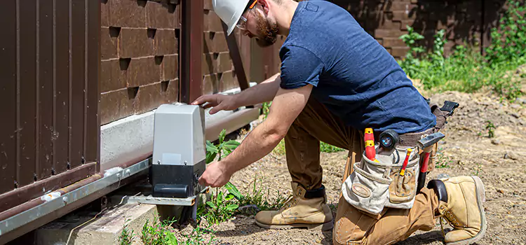 Electric Driveway Gate Installation East St. Louis